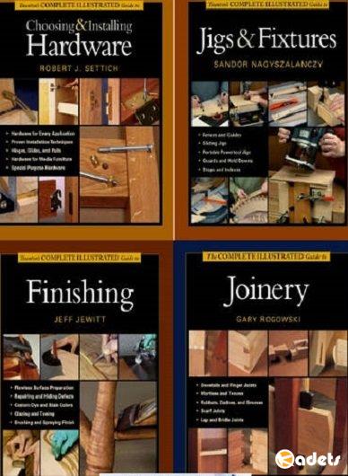 Столярный инструмент. Обработка древесины в 10 книгах / Taunton Press (2001-2006) PDF