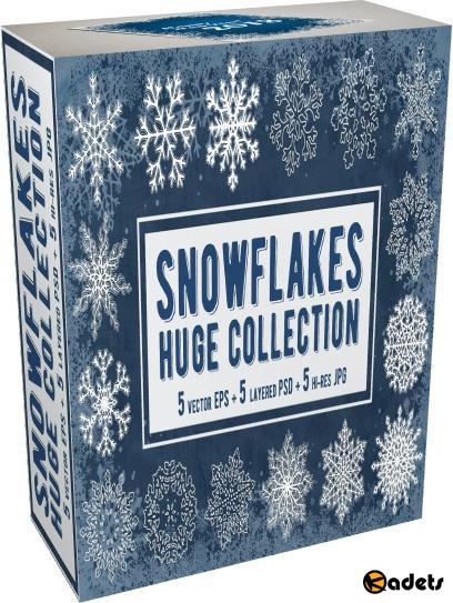 Creative Market - Snowflakes Collection. Vector - 2084969