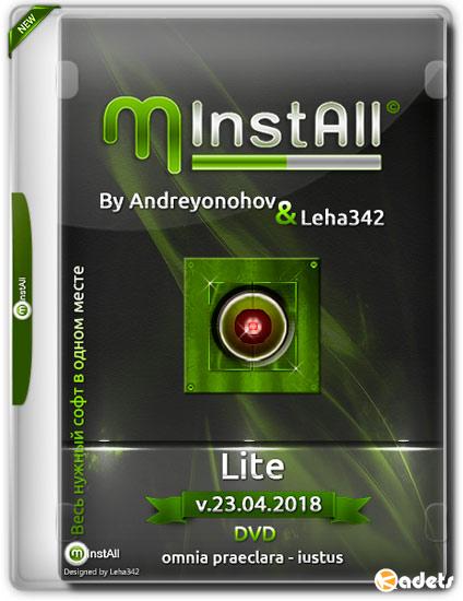 MInstAll by Andreyonohov & Leha342 Lite v.23.04.2018 (RUS)