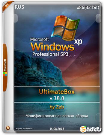 Windows XP Pro SP3 x86 UltimateBox by Zab v.18.8 (RUS/2018)