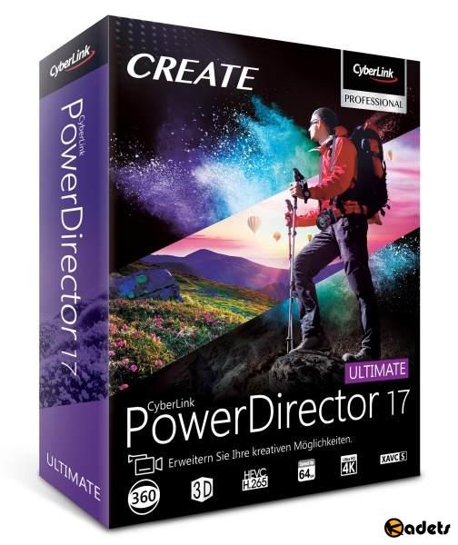 CyberLink PowerDirector Ultimate 17.0.3005.0 + Rus