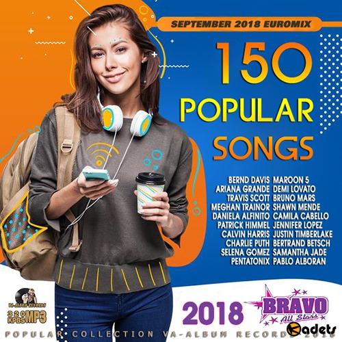 150 Popular Songs: September Euromix (2018) Mp3