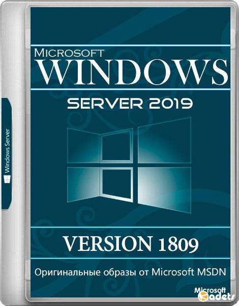 Windows Server 2019 Standard / Datacenter Version 1809 RTM October 2018 Update (RUS/ENG/2018)