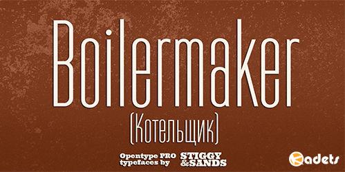 Шрифт Boilermaker