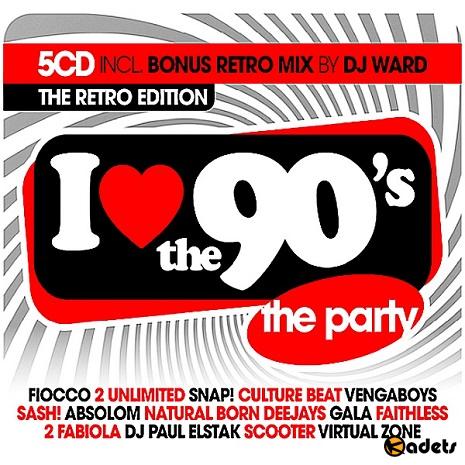 I Love The 90s: The Retro Edition 5CD (2018)