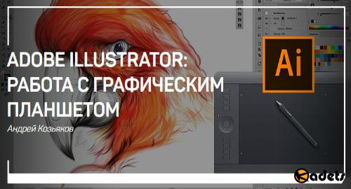 Adobe Illustrator. работа с графическим планшетом. Мастер-класс (2018)