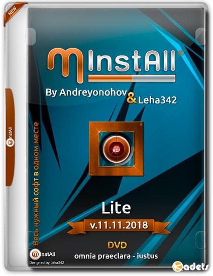 MInstAll by Andreyonohov & Leha342 Lite v.11.11.2018 (RUS)