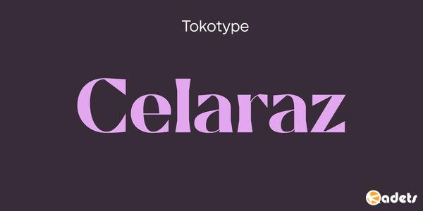 Шрифт Celaraz
