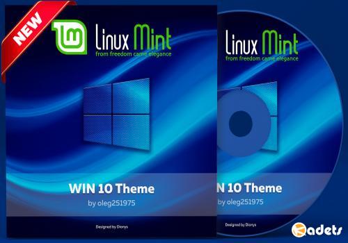 Linux Mint 19 Win10 theme by oleg251975 (amd 64)