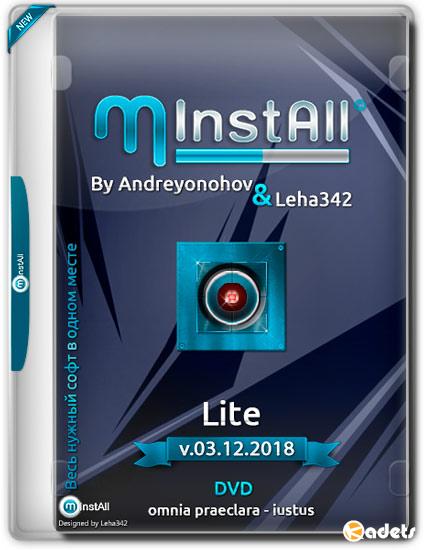 MInstAll by Andreyonohov & Leha342 Lite v.03.12.2018 (RUS)