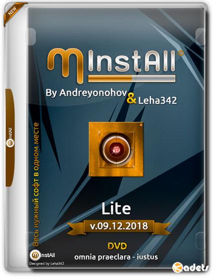 MInstAll by Andreyonohov & Leha342 Lite v.09.12.2018 (RUS)