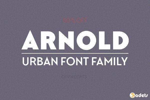Шрифт Arnold Font Family