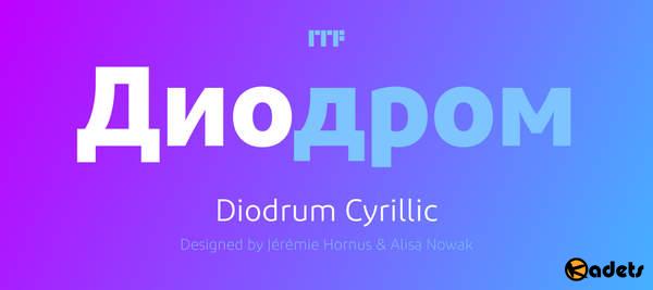 Шрифт Diodrum Cyrillic
