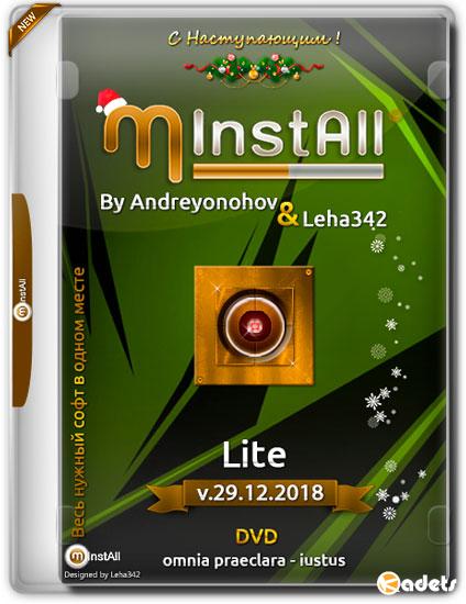 MInstAll by Andreyonohov & Leha342 Lite v.29.12.2018 (RUS)